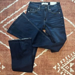KanCan boot cut jeans with splits on sides size 24
